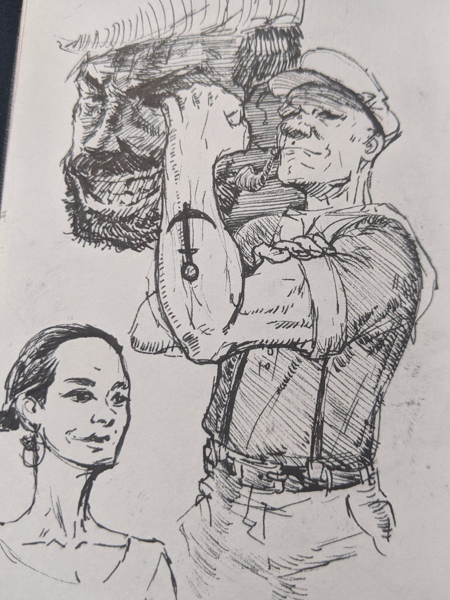 doodles from last night 