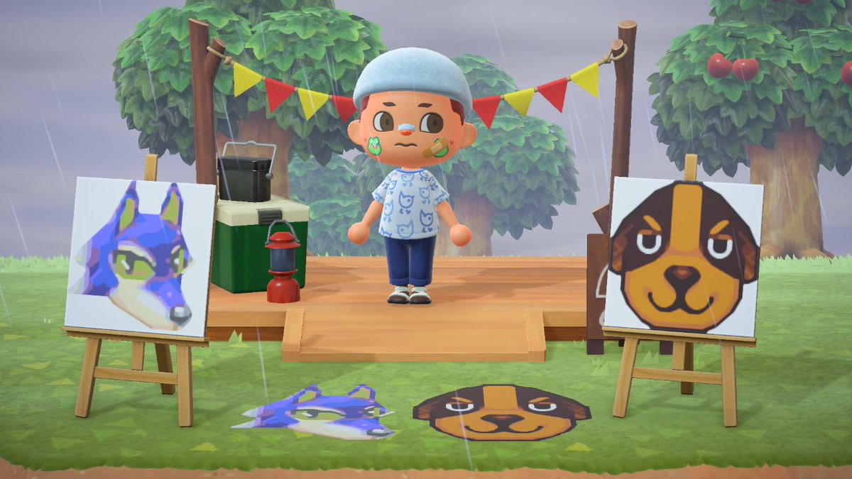 jaysacspam's tweet photo. not me trying to manifest my dreamies 🥴🤚 #animalcrossing #acnh #loboacnh #butchacnh https://t.co/qTXJbAoakg
