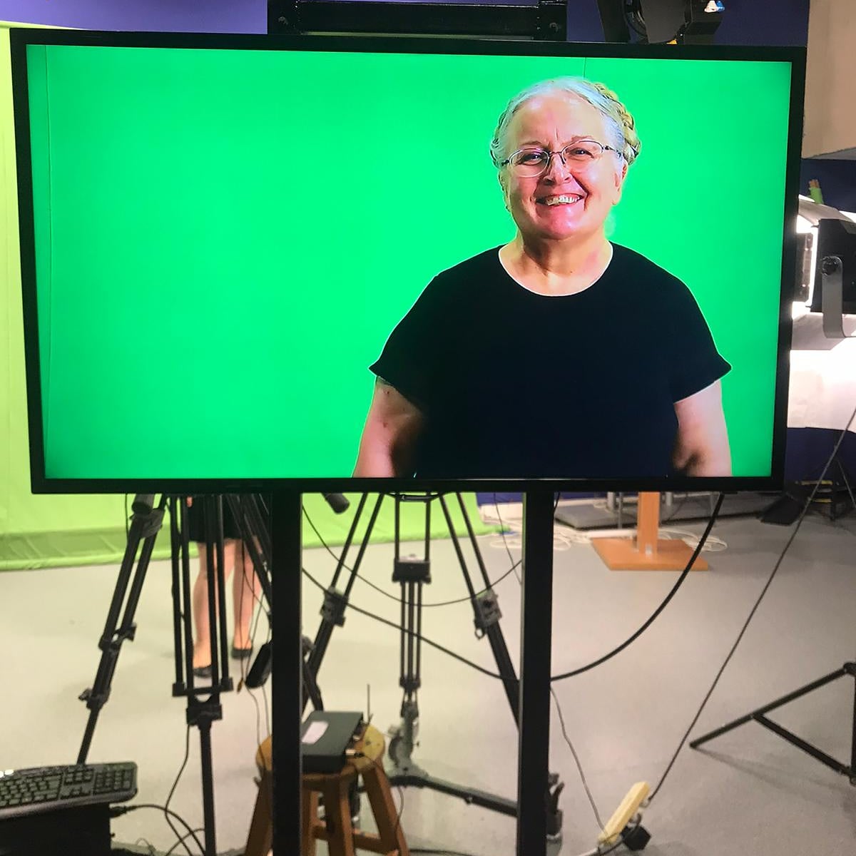 DrKarenHowells's tweet photo. At Near East's TV studio today. #tv #filming #teleprompt #neareastuniversity #neu https://t.co/qi9SSHpCia