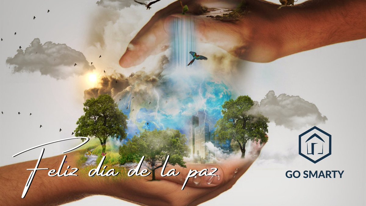 GoSmartyNow's tweet image. Celebramos el Día de la paz, esperamos que en todos los hogares mexicanos siempre haya momentos de paz y tranquilidad, y que esos momentos sean el transporte de bellos recuerdos Go Smarty
#InternationalDayOfPeace #WorldPeaceDay #DayOfPeace #PeaceDay2020 #DíaInternacionalDeLaPaz