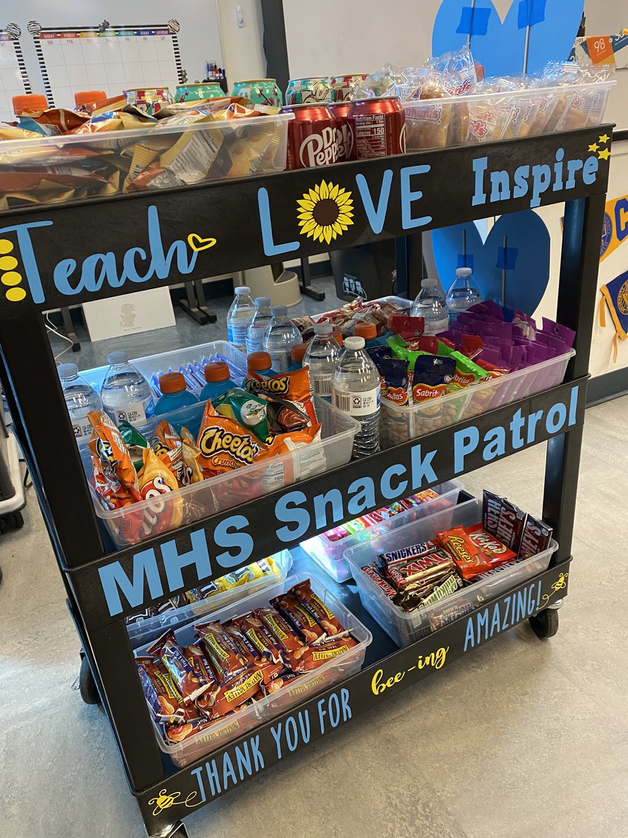 Teach 🍎 L🌻VE ❤️ Inspire 🌟 Repeat! We are grateful for our teachers &amp; staff who always go above and beyond for our students. Ⓜ️🖤💙