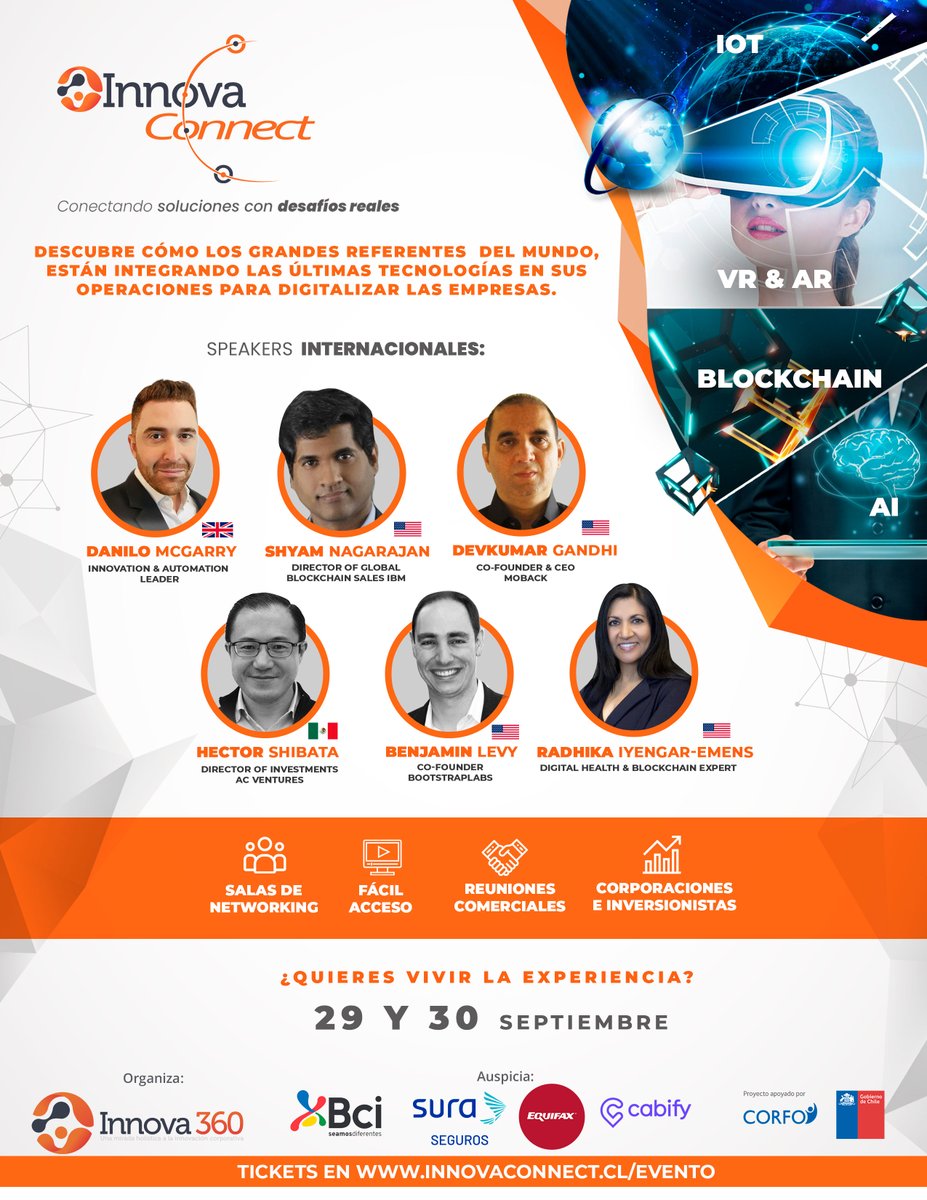 adnradiochile's tweet photo. #TuNuevoADN @chicurela de @Innova360cl e #InnovaConnect: “El evento busca ser el lanzamiento del programa y elegimos la temática de las tecnologías. Queremos que sea un estímulo para las empresas”.

📻 https://t.co/graCKEtyoX
📺 https://t.co/kwYoUcHVor
📲 WhatsApp +56977727572 https://t.co/urtortBufB