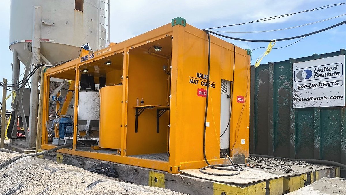 EquipCorp's tweet photo. DGI Menard has a new BAUER MAT CMS 45 Slurry Handling System courtesy of ECA. This is one of several units we have available right now. #BAUERMAT https://t.co/zBj23uMPsH
