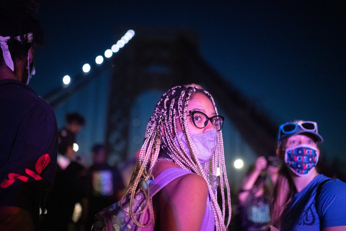 On September 12th we took the George Washington bridge from both sides to demand the passage of the #breathebill which will save countless black lives! The Breathe Bill will defund the police, abolish qualified immunity, much more and by doing so will save black lives #blm