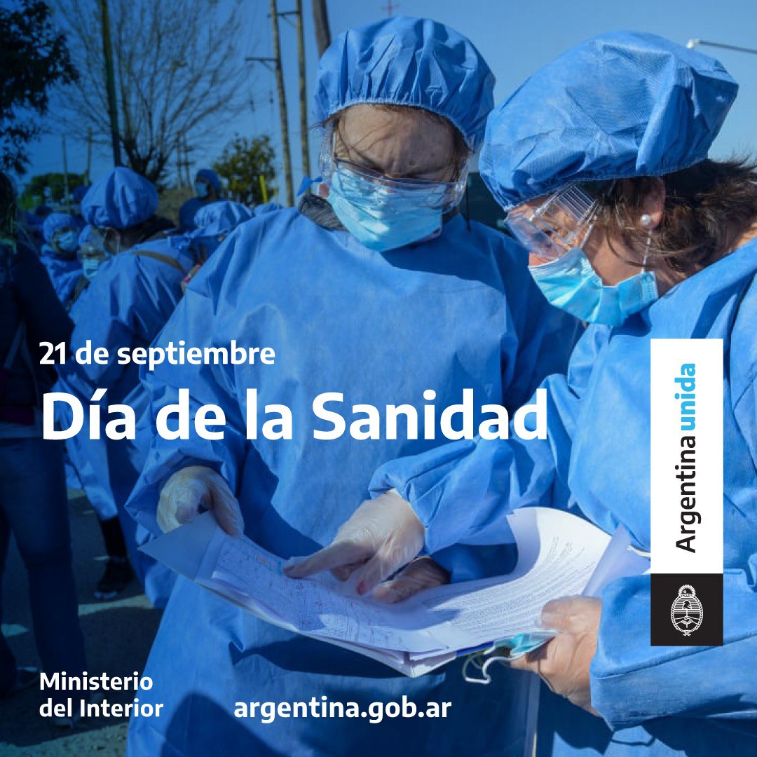 Son la primera barrera de contención de esta pandemia. En este contexto tan difícil, ponen el cuerpo todos los días y salvan vidas. Hoy más que nunca les debemos nuestro homenaje y nuestro respeto. 

Saludamos a las y los trabajadores y trabajadoras de la Sanidad.
#DíaDeLaSanidad
