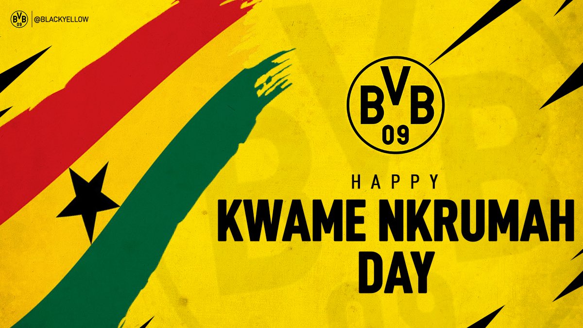 BlackYellow's tweet photo. Happy #KwameNkrumahMemorialDay to all our friends and family in Ghana! 💛🇬🇭 https://t.co/FTqBmONbr3