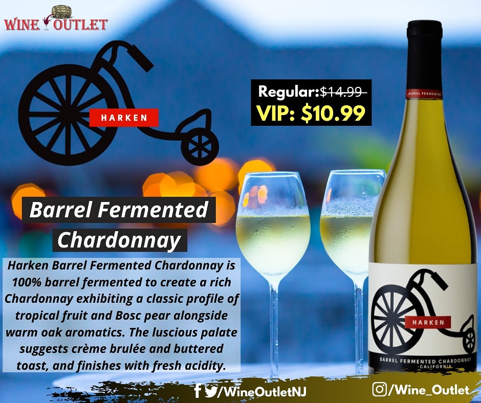 WineOutletNJ's tweet photo. Harken Barrel Fermented Chardonnay
Regular:$̶1̶4̶.̶9̶9̶
VIP: $10.99
#harken #chardonnay #barrelfermented #californiachardonnay #winemakerslife #happyhourspecials #winestop #photooftheday #wineoutlet #newjersey #pointpleasantbeach #America #manasquan #secaucusnj #wineoutletnj https://t.co/cG6YhiotZK