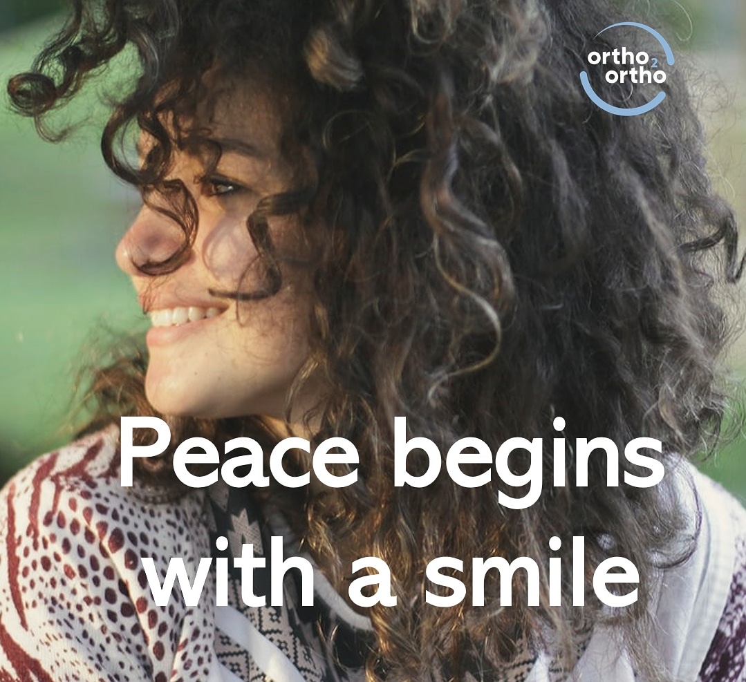 Peace begins with a smile #orthodontics #orthodontist #ethics #findyoursmile #smile😊 #smilemore