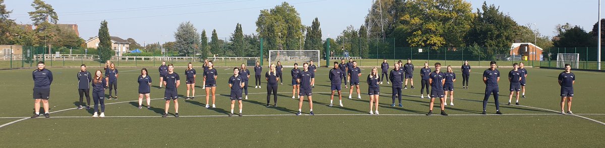 Different look to the team photo this year #uwpgpe #PhysicalDistancing