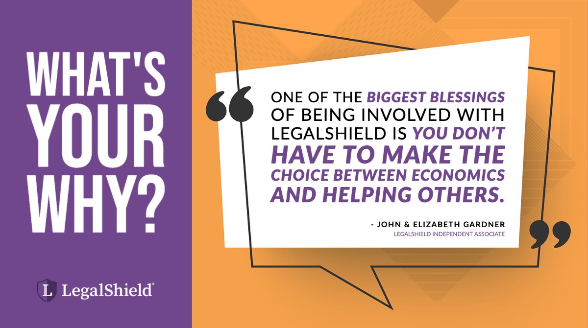 PPLSIOpp's tweet photo. The LegalShield Opportunity is REAL. Here is what our PROUD independent associates are saying about WHY they chose LegalShield. 
#LegalShield #LegalShieldOpportunity #LeadTheChange #Dare2Lead #MLMPerfected https://t.co/ALLNKheb5t