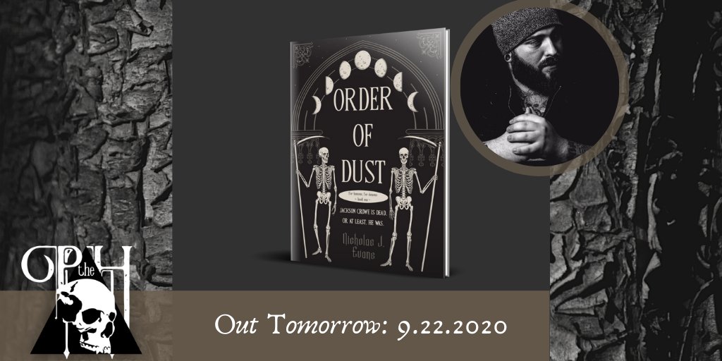 parliamentbooks's tweet image. Thank you for joining us for another #ParliamentWitchingHour chat!!

Don't forget to get your copy of ORDER OF DUST, by 
@NickEvansWrites 
Head over to parliamenthousepress.com to pre-order now!

Congratulations Nicholas!!
#writingcommunity #writerscommunity #writerslift