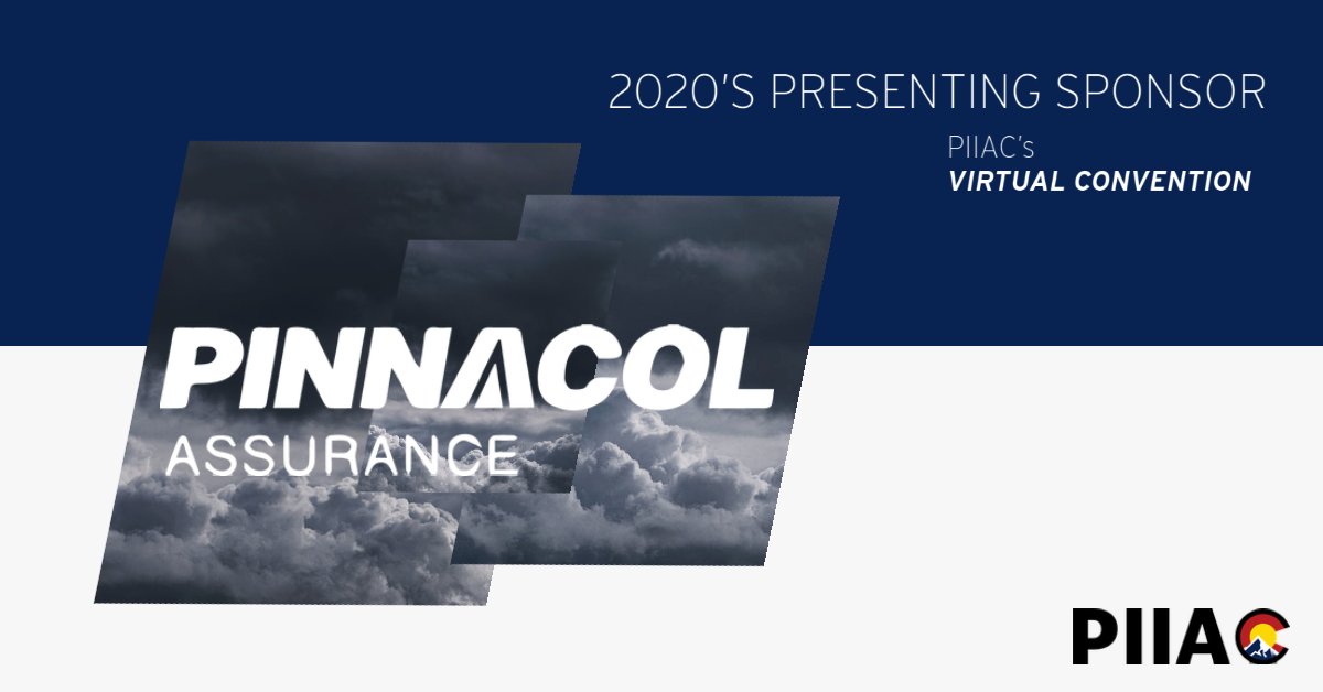 PIIAColorado's tweet photo. These years presenting sponsor is @Pinnacol! We want to thank you for joining us at our virtual convention.
#pinnacol #piiac #virtualconvention https://t.co/J0FkBb0wwb