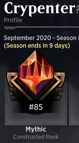 Crypenter1's tweet photo. IN THE TOP 100 avec la liste 4c LandFall. Série de 9-0 avec cette liste. Merci beaucoup au discord Perf' et à la collaboration de @val_pl_mafr et @gbordes pour les précieux retours et techs sur le deck ! 
@ArenaDecklists https://t.co/pK63A925U2