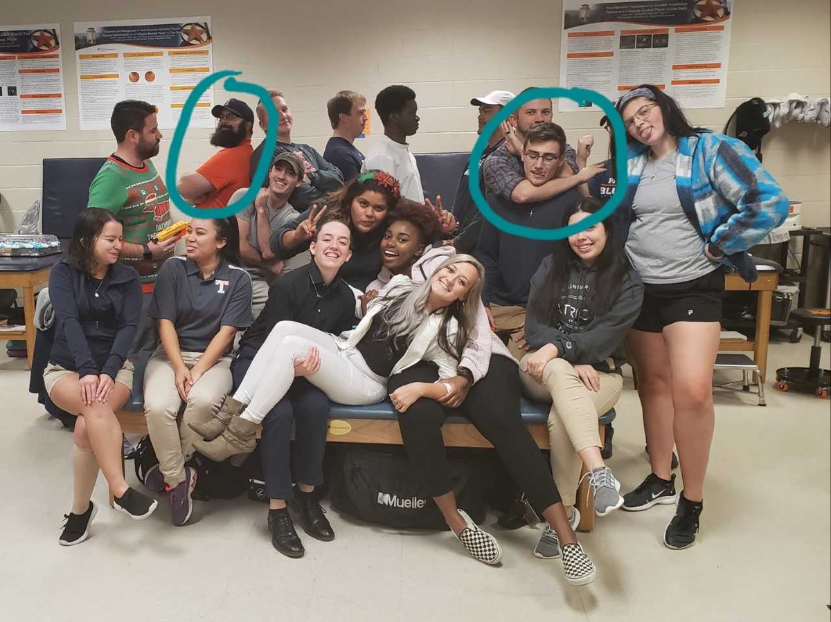 atsouttyler's tweet photo. Happy birthday shout outs to our Head Athletic Trainer and advisor Andrew Cage, and one of our ATSO historians Brandon Saenz!!🥳🎂🎉🥳 https://t.co/SizyI1YuaK