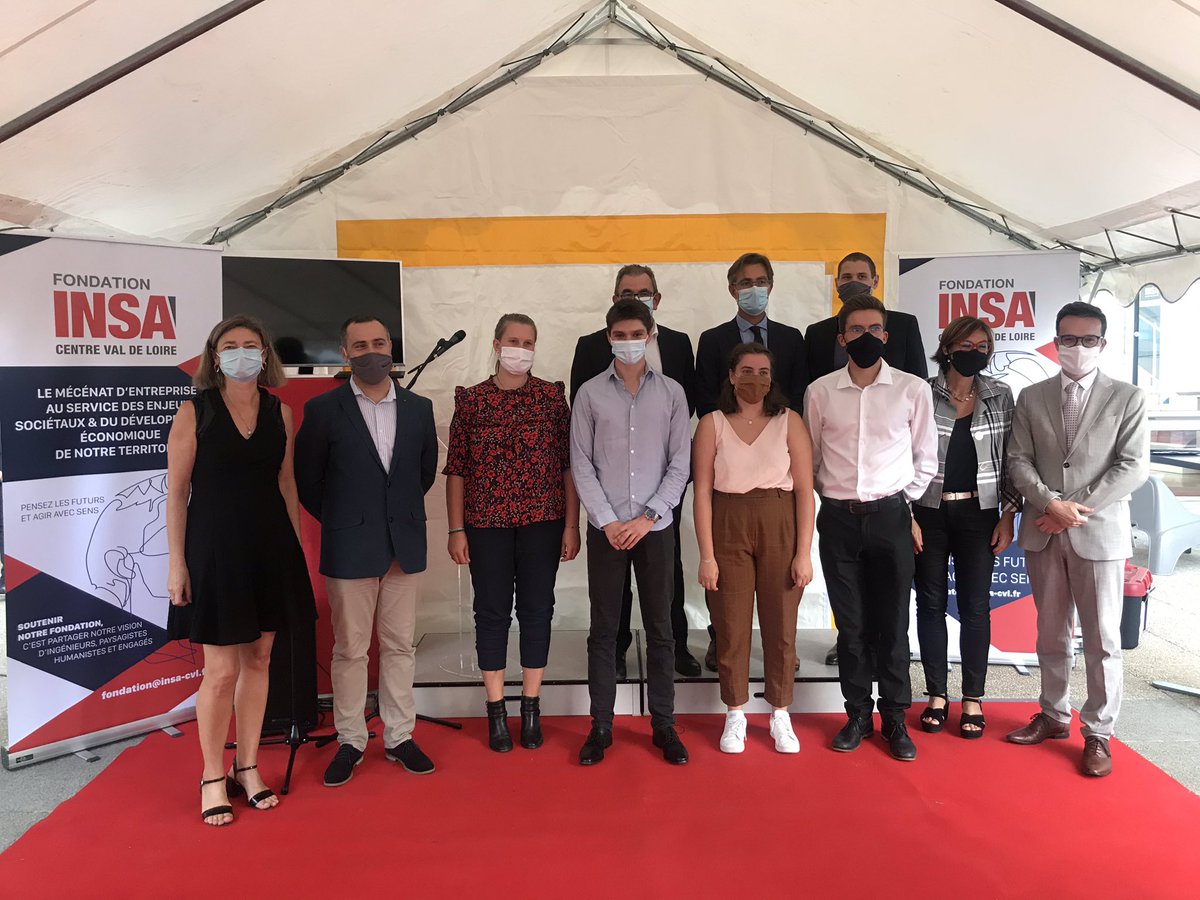 L’<a href="/insacvl/">INSA CVL</a> lance sa fondation ce soir et rejoint les fondations des écoles, au sein du Groupe INSA, pour promouvoir l’entrepreneurial, les diversités et l’égalité des chances. Pour une action au sein des territoires, aux côtés notamment de ses partenaires <a href="/CreditAgricole/">Crédit Agricole</a>.