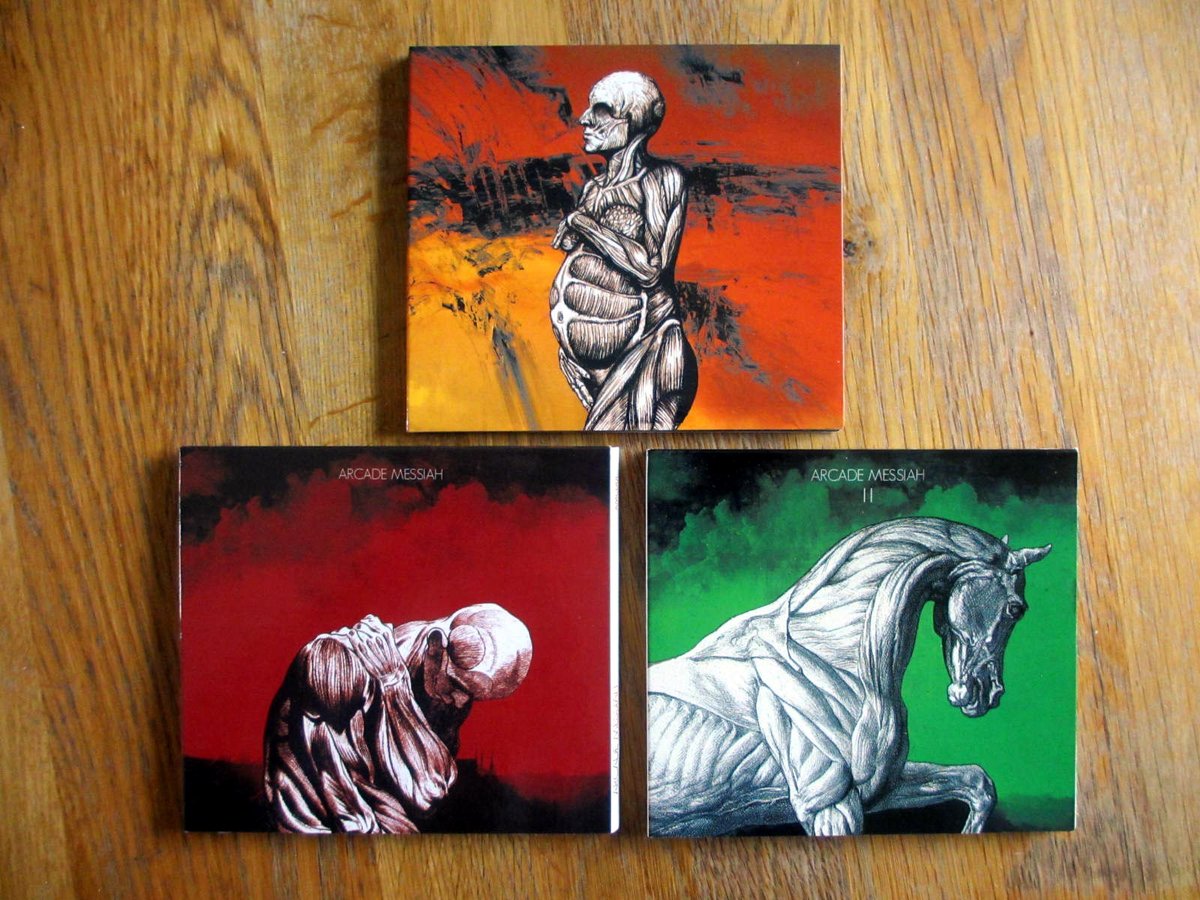 Added Some CD/Vinyl Bundle Deals To The Host Bandcamp Page, for those who fancy indulging in a merch feast!
arcademessiah.bandcamp.com/album/the-host