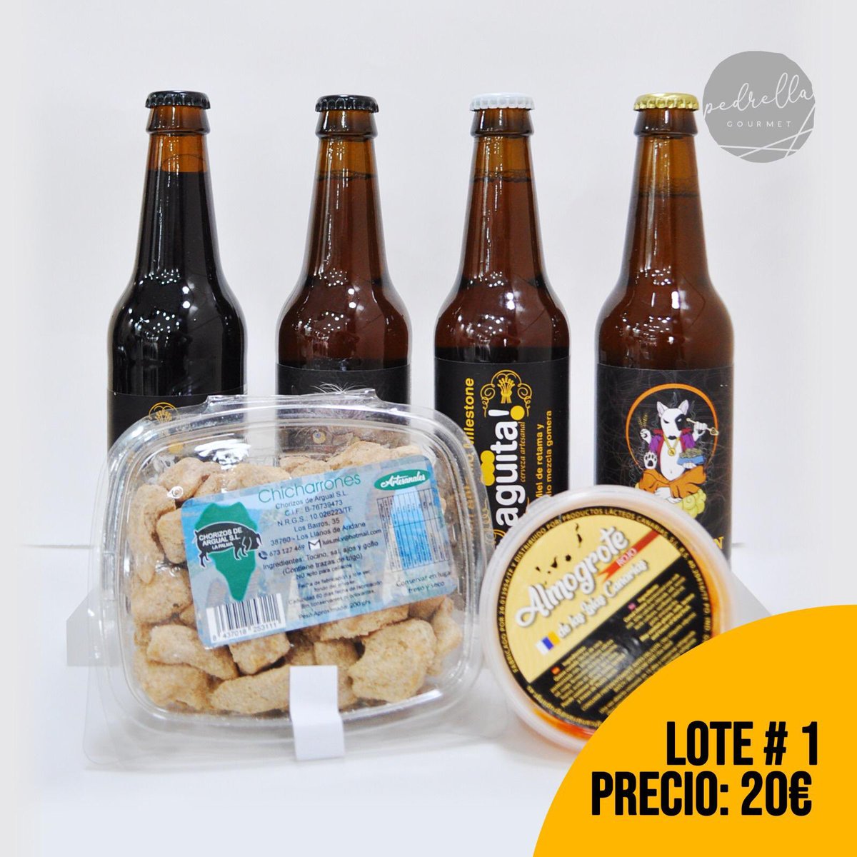 pedrellagourmet's tweet photo. En @pedrellagourmet pensamos en ti, y por eso queremos presentarte estos lotes de nuestros productos para que los disfrutes en casa 🏠 en el trabajo 👩‍💻 o simplemente como opción para un buen regalo!! 😉
#consumecanario #productolocal 

* Envió a domicilio GRATUITO 🍀🤩 https://t.co/itdcAZX4uG