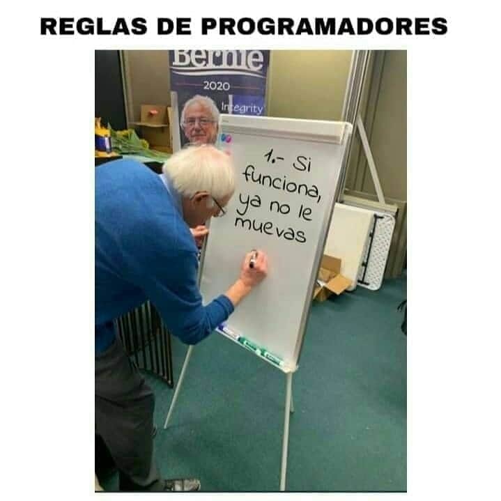 GeekElectronica's tweet image. Tenemos que hacerle caso a nuestros mayores...
#programación #humor  #humorinformático #electrónica