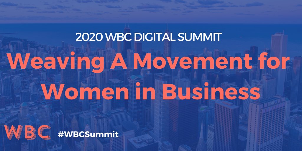 WBCollaborative's tweet photo. Join us Oct. 1-2 for our digital #WBCSummit! We’re thrilled to bring our amazing partners &amp; members together for an event packed with incredible speakers and centered on our core belief in collaborating to drive the movement for #WomenInBusiness forward. https://t.co/SlkgdmidqN https://t.co/QfCGm8OKCY