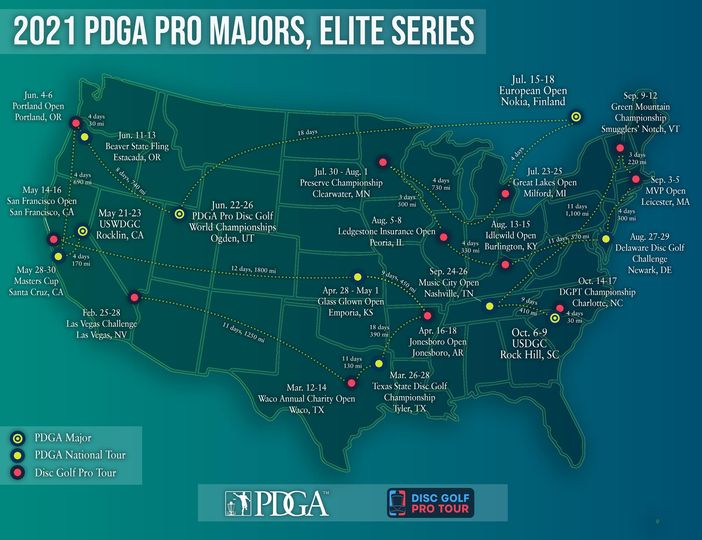 It's beautiful.

#discgolf #roadtrip 

Details ▶️▶️▶️ pdga.com/news/2021-pdga…