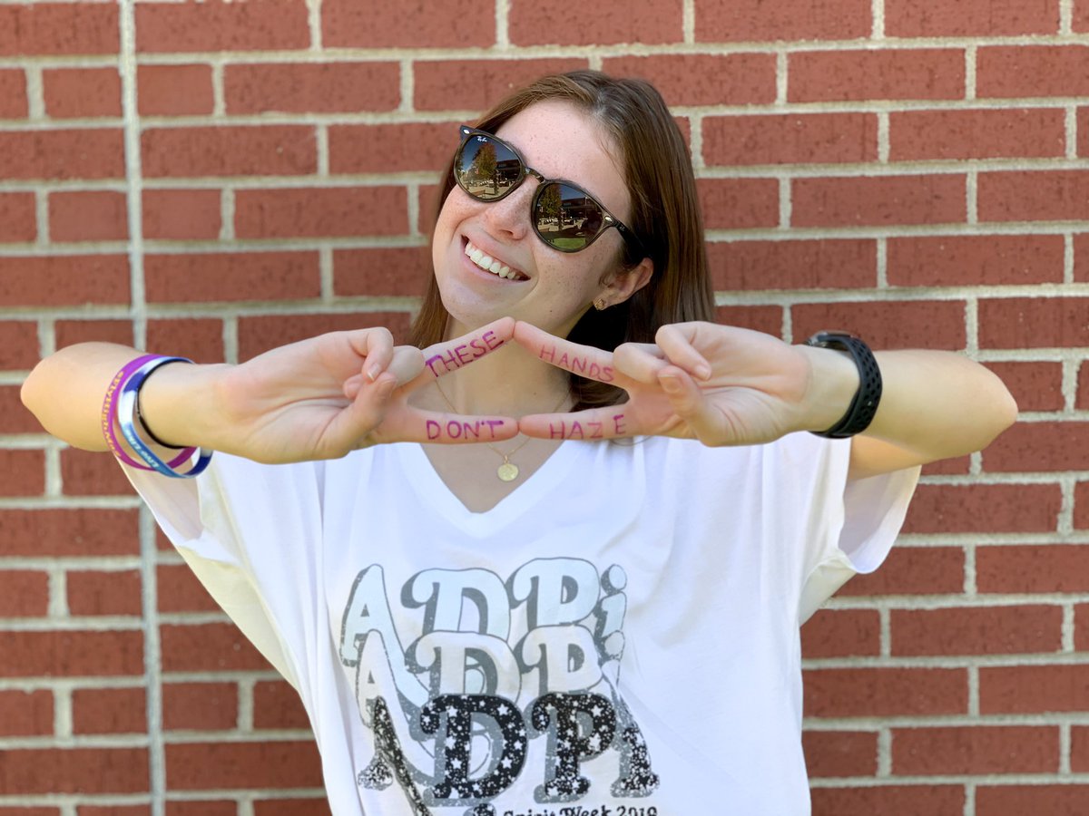 wcsuadpi's tweet image. It’s anti-hazing week and we are proud to say that we work and will continue to work to stop the hazing, not only in our chapter, but also in our community.  #stopthehazing #thesehandsdonthaze #alphadeltapi #flyhighmax