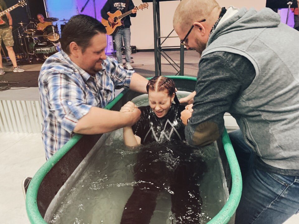 NewHeightsWV's tweet photo. Abbi is a new creation in Christ! πππ #NHloop https://t.co/a39bmhaWkG