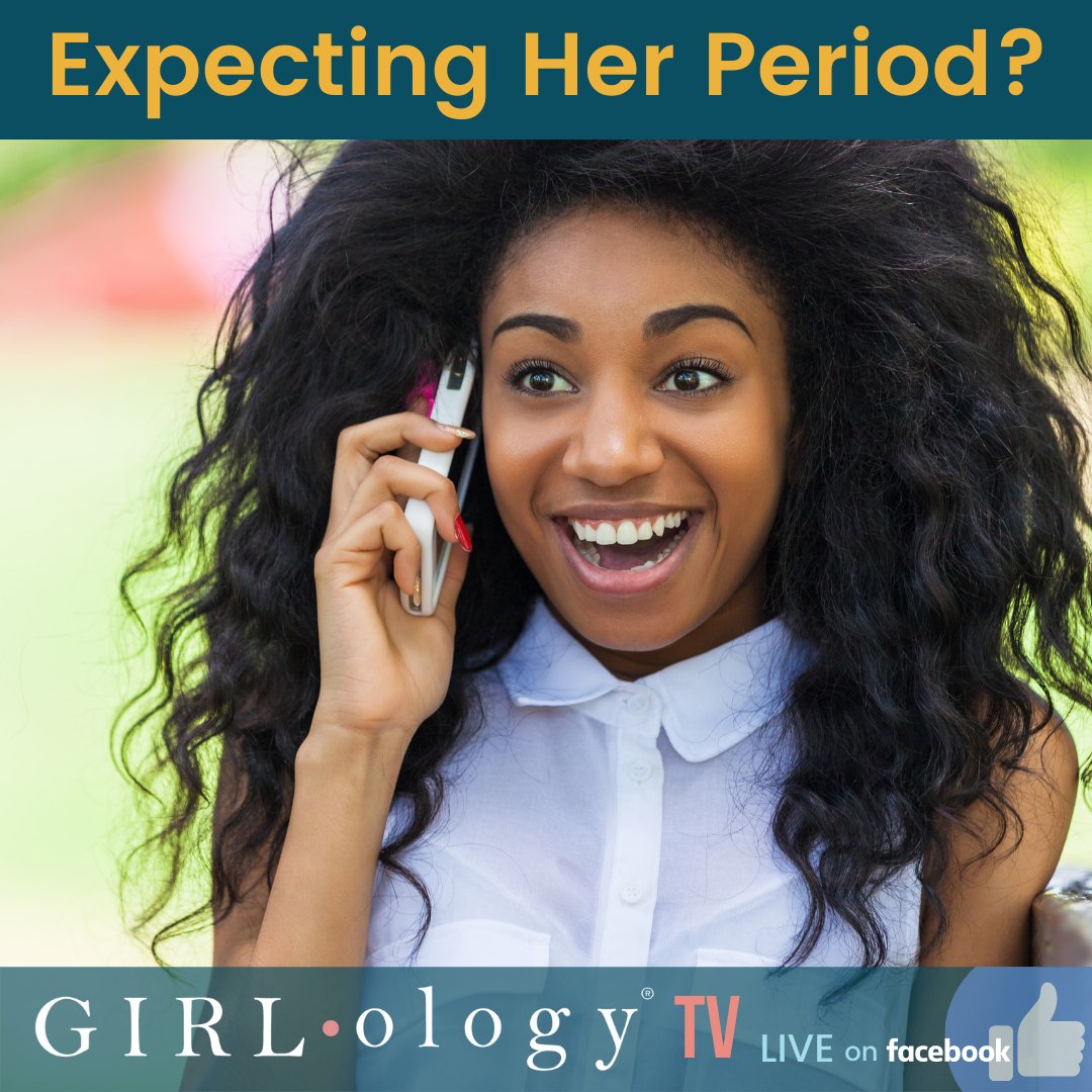 Do you ever wonder: Can we predict her first period? How can you prepare her? Join Girlology Co-Founders, Dr. Trish Hutchison and Dr. Melisa Holmes, this Wednesday, Sept. 23rd, 8 PM for a LIVE discussion. Head over to the event section on our Facebook page for more information!