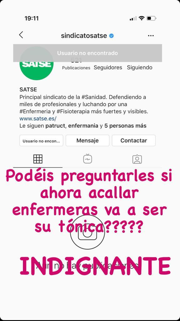 <a href="/Sindicato_SATSE/">SATSE</a> <a href="/SATSE_Madrid/">SATSE Madrid</a> Soy enfermero afiliado a vuestro sindicato, este es vuestro nivel de ayuda? Bloquearnos como los políticos en vez de corregir nuestras dificultades y las necesidades de los pacientes? (Foto IG: @ buenas81) #AsíNo <a href="/EnfMadridUnida/">Enfermería de Madrid Unida</a> <a href="/EnfrmraSaturada/">Enfermera Saturada 🫀</a>
