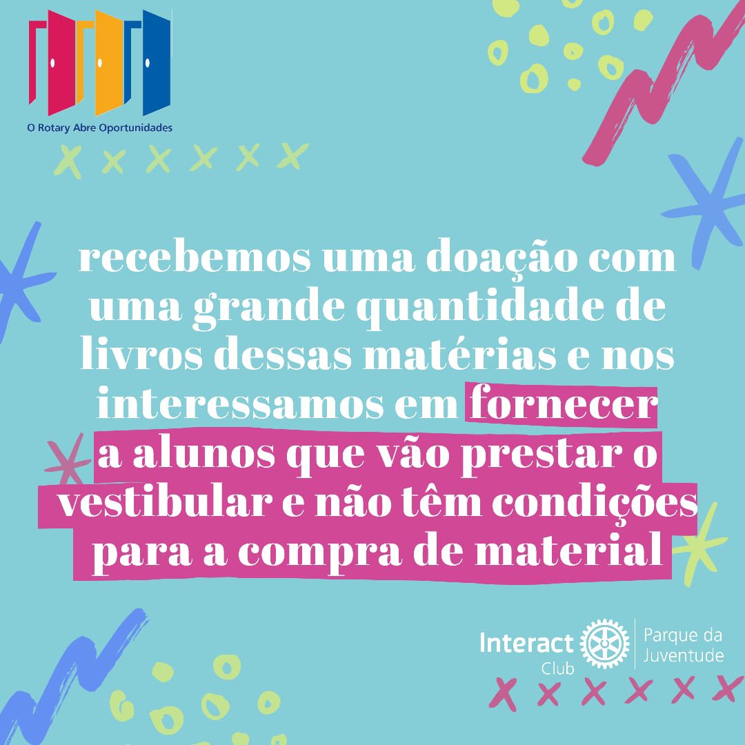 interactpj's tweet image. 📚 Recebemos uma doação com uma grande quantidade de livros pré-vestibular de matemática e fisica, e queremos doar a organizações ou instituições de ensino gratuito que precisem! Conhece algum? chame na dm e nos informe! 😉