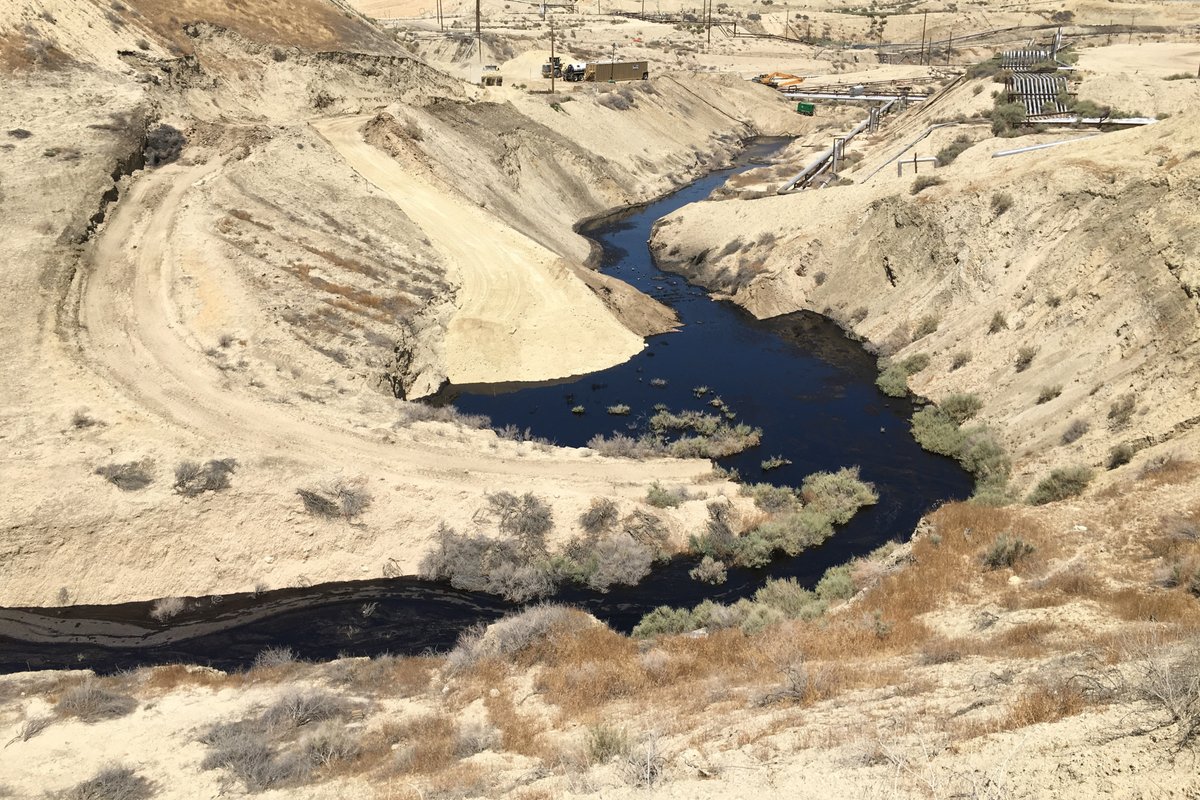 These aren’t ocean spills, they occur inland on California’s giant, aging oilfields.Hundreds of spills have occurred since the late 1990s, according to documents obtained by  @mydesert and  @propublica