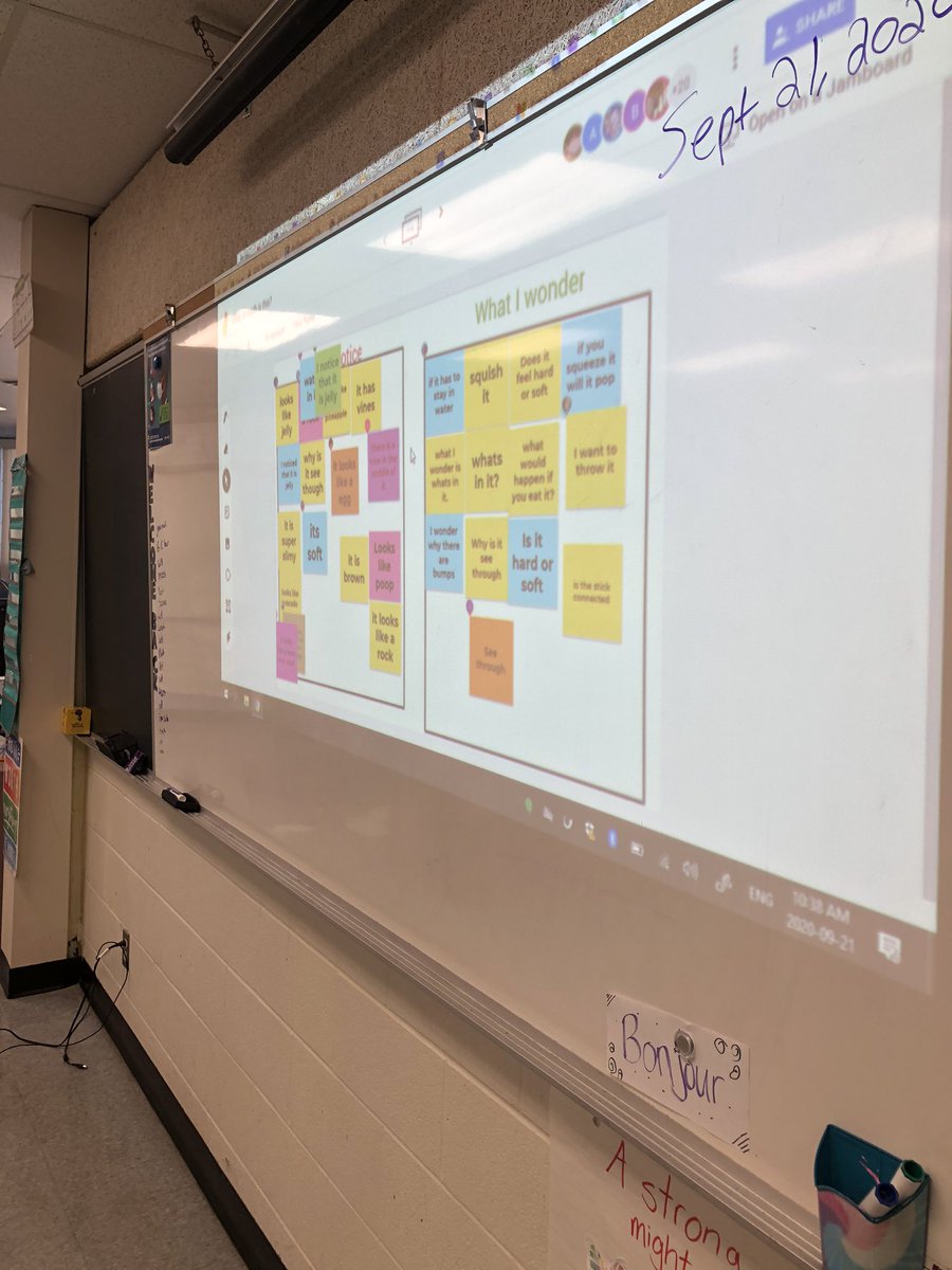 pandabrite's tweet photo. We are scientists today through inquiry! We explored (through a doc cam and jam board) an object found in a local waterway. We are learning the scientific method and creating our own inquiry projects. Stay tuned for updates! @LincolnAlexPS @DurhamDSB @pandabrite https://t.co/prhlkkffe4