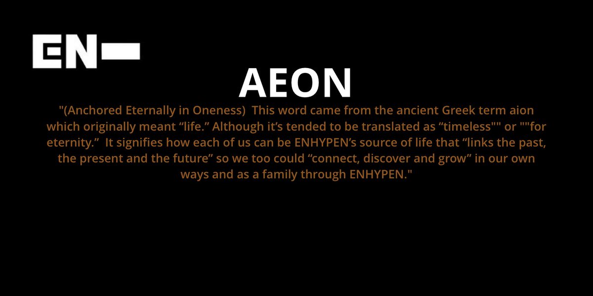 [ #ENHYPEN FAN CLUB NAME SUBMISSIONS THREAD]Here are 4 of the names you guys submitted to our tracker!AEONAGAPEAPOSTROPHE ASTERISM @ENHYPEN @ENHYPEN_members #엔하이픈 #ENHYPEN_FandomName