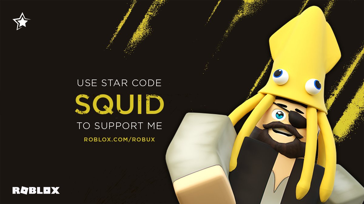 Squid Magic On Twitter Use Star Code Squid When Buying Robux Or Premium Starcode Roblox - a star code for robux