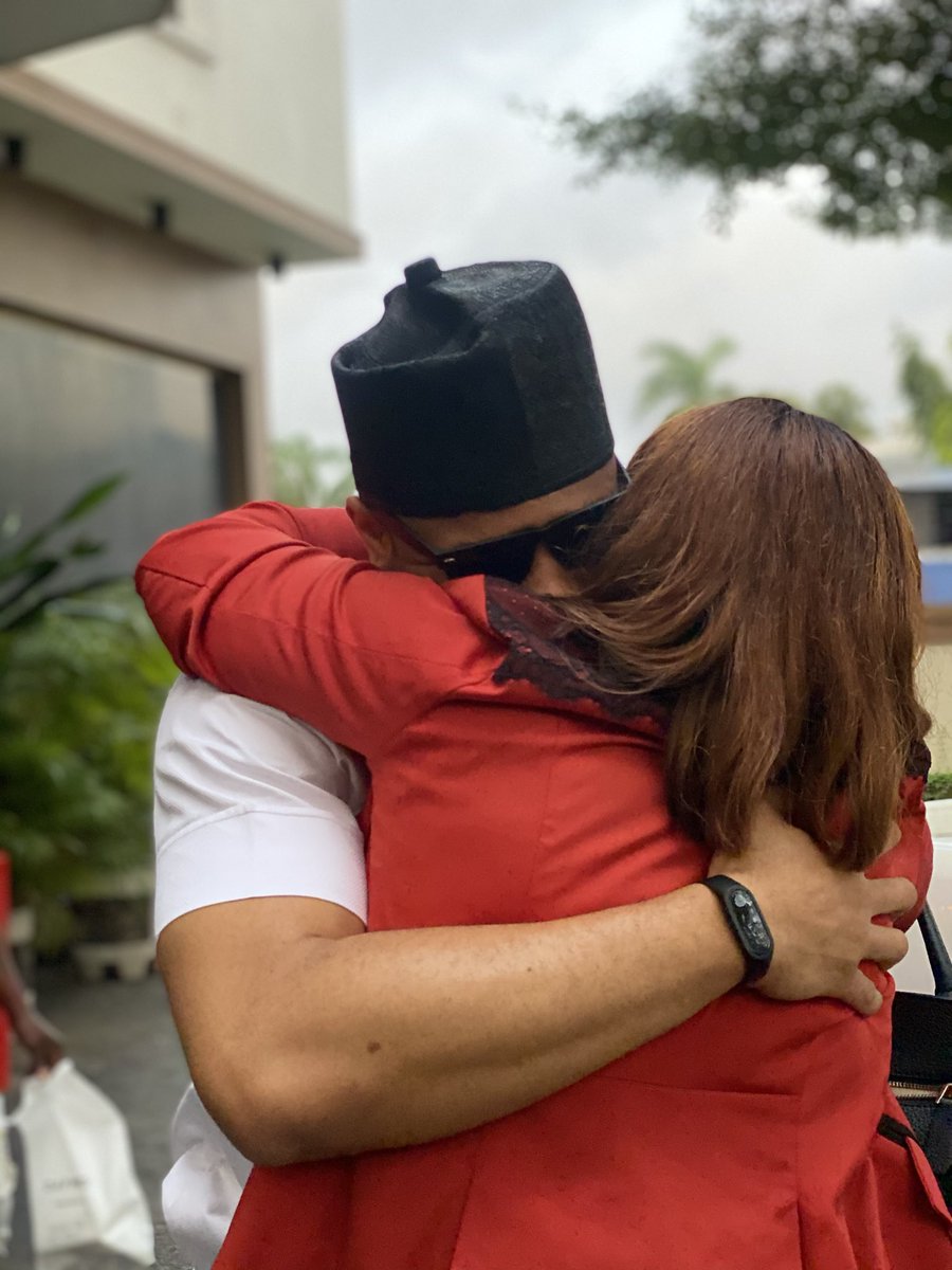 natalinatashapi's tweet photo. Thank you @Nobsdaslushhkid
For taking care of @OfficialOzoBBN

Who else can feel this mother &amp; son hug?
#BBNaija https://t.co/w0OhJJg9CX