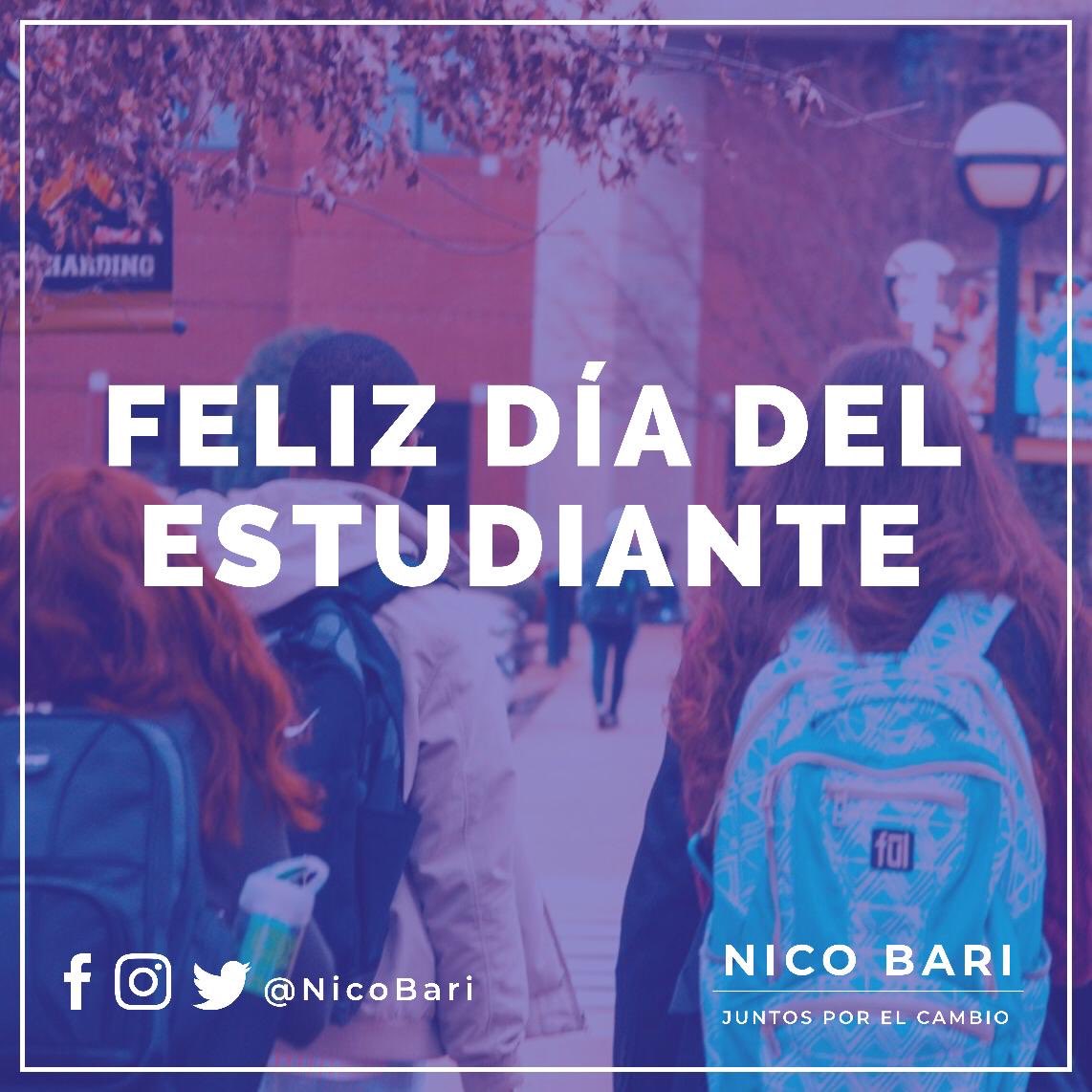 FELIZ DÍA DEL ESTUDIANTE 👨‍🎓🧑‍🎓

El conocimiento es la herramienta que menos espacio ocupa y más rendimiento proporciona.💪