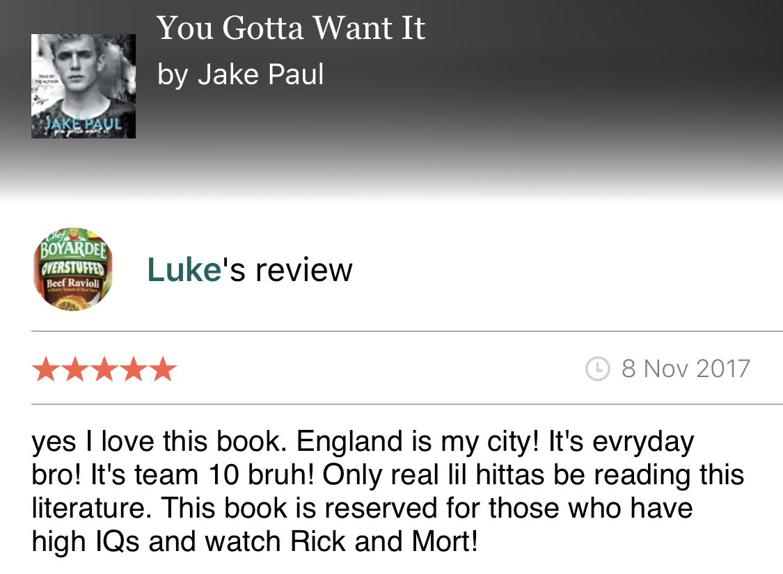 You Gotta Want It by Jake Paul