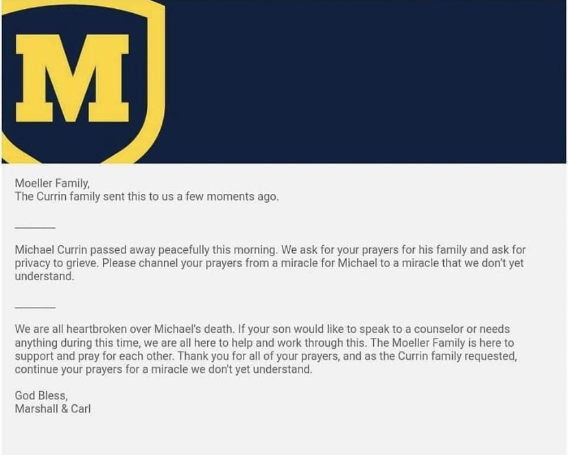 May our brother rest In peace. We love you, Michael!