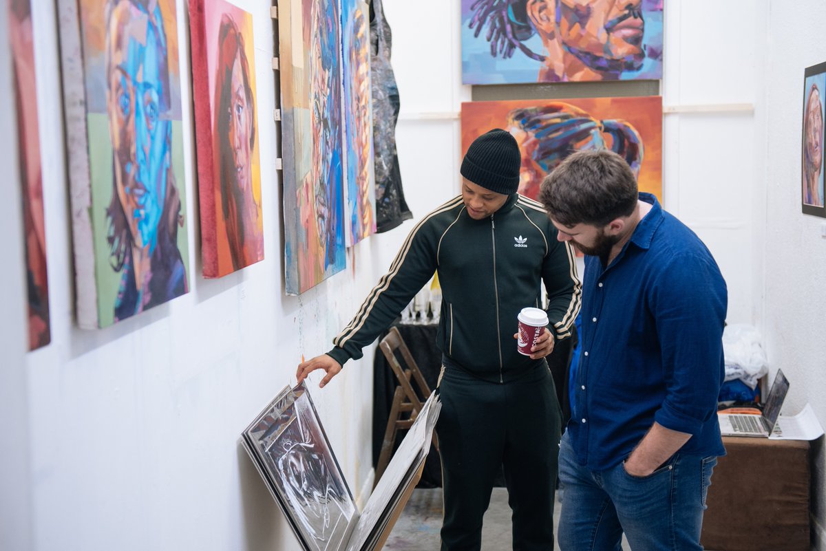 WimbledonArt's tweet photo. WE'RE BACK!

Book your free tickets now via our website (link in bio) and take this opportunity to browse,  discover and buy art directly from over 100 of London’s most exciting artists and makers. 

19-22 November / Wimbledon Art Studios / London https://t.co/T2QHQ2TggN