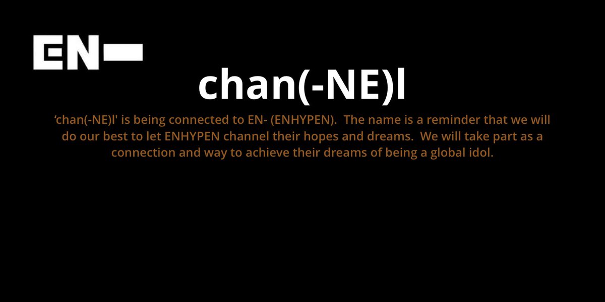 [ #ENHYPEN FAN CLUB NAME SUBMISSIONS THREAD]Here are 4 of the names you guys submitted to our tracker!BLENDchan(-NE)lCLIPCODE @ENHYPEN @ENHYPEN_members #엔하이픈 #ENHYPEN_FandomName