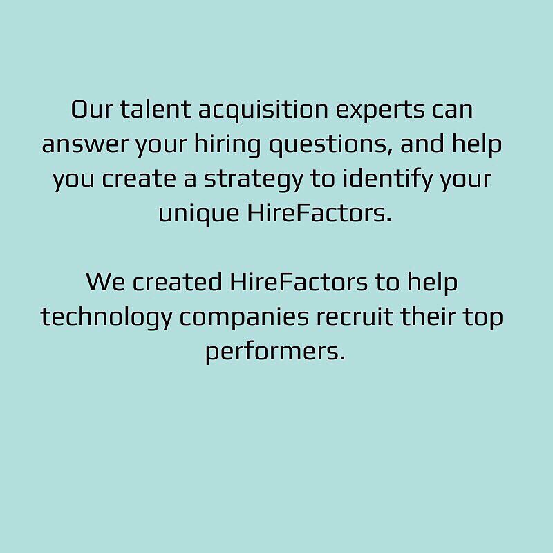 HireFactors (@hirefactors) on Twitter photo 
