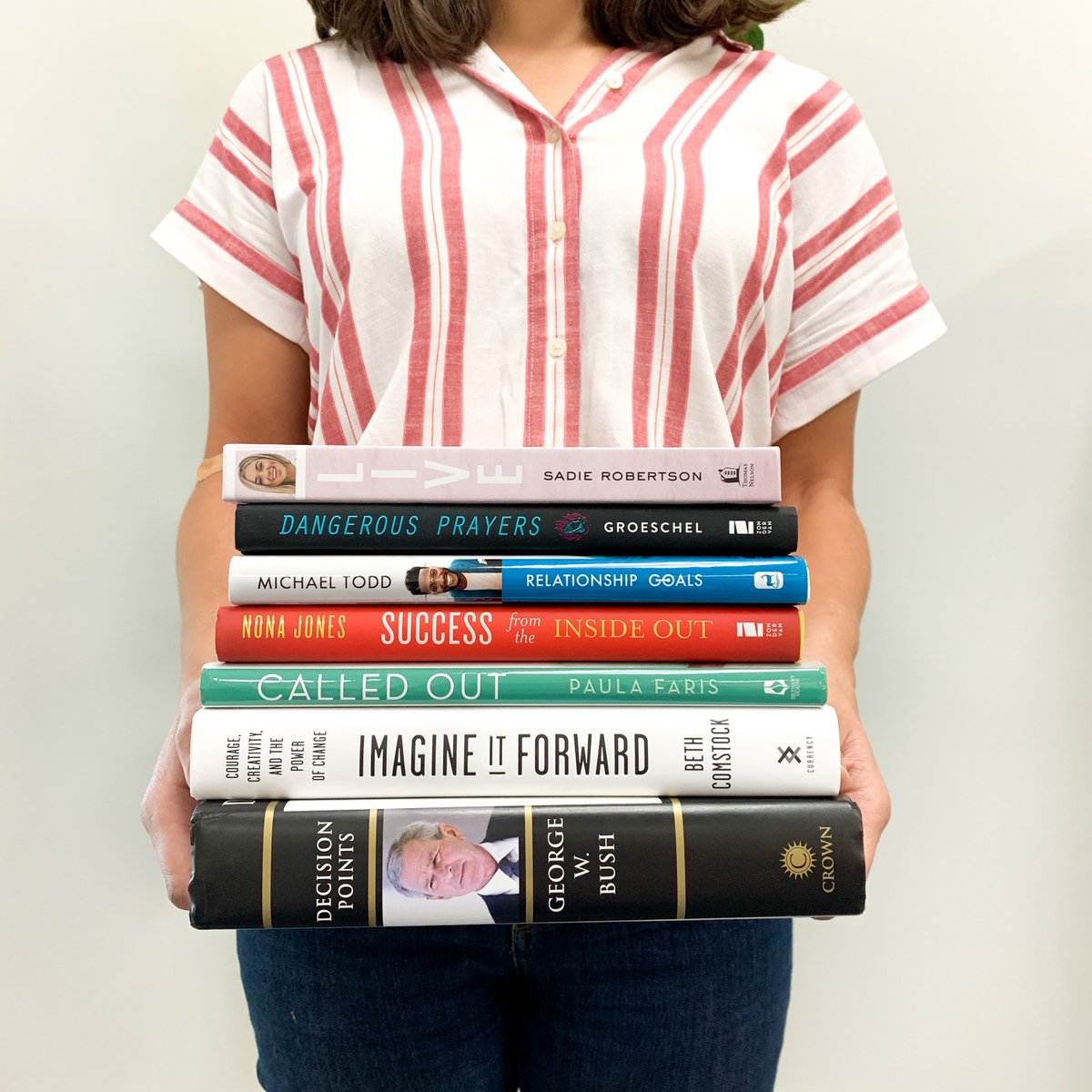 A month ago, our team joined thousands of others virtually for the 2020 Global Leadership Summit. We were so inspired by this year's lineup of speakers that we ordered books from some of them!

Our team can't wait to learn more from these talented authors! 📚