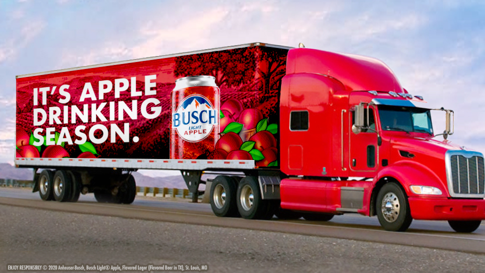 Busch Beer on X: Apple Drinking Season is almost over. But OUR