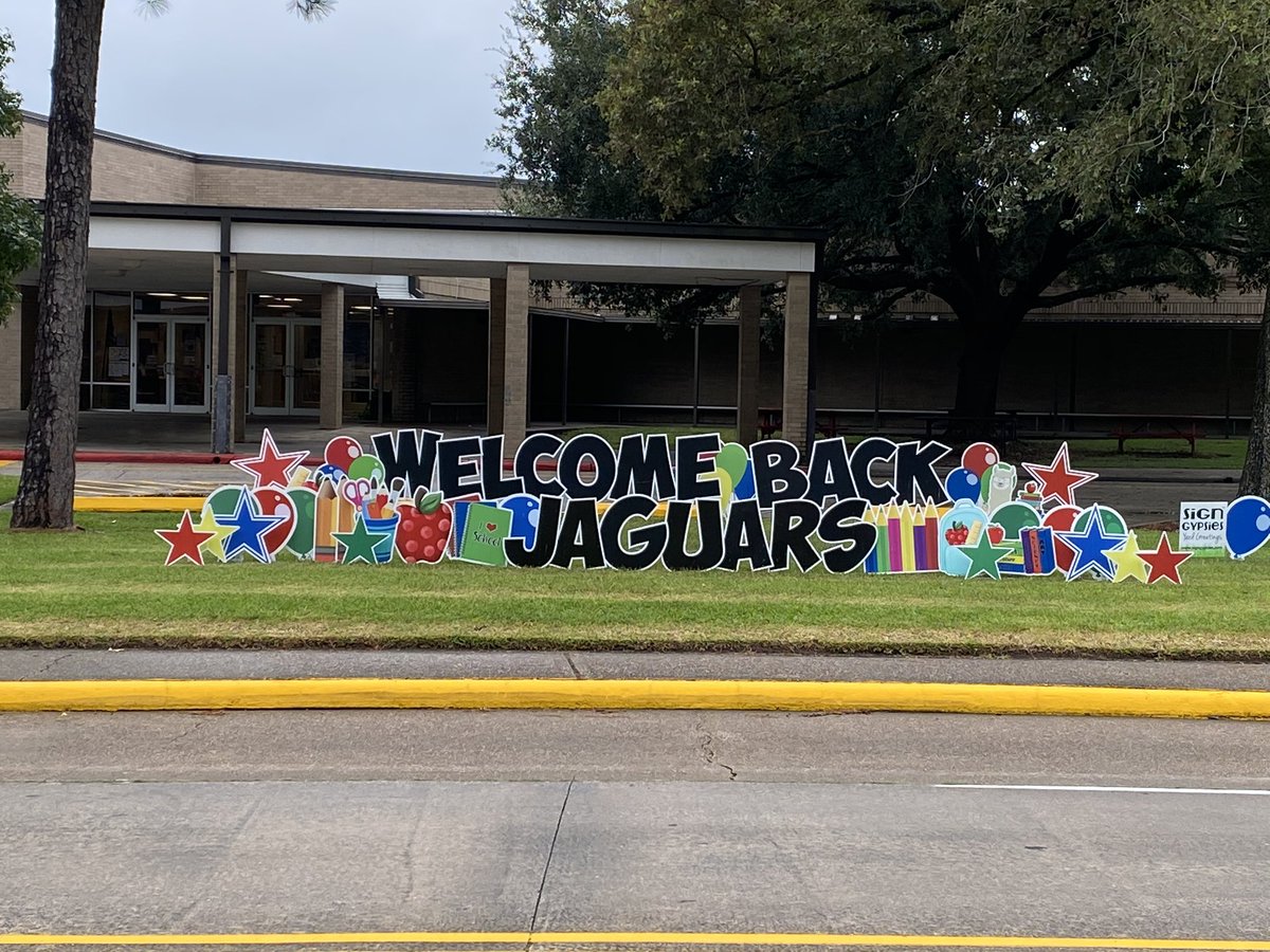 Jenkins_Jaguars's tweet photo. Welcome back to campus our 3rd, 4th and 5th grade scholars! So great to see you in person!! @SpringISD https://t.co/7V7ly9RSJ7