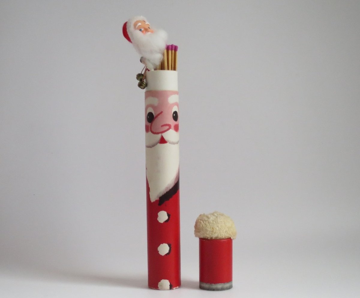 swirlingO11's tweet photo. Vintage Santa Fireplace Matches, Vintage Tube Match Box, Matchbooks, Collectible Holiday Decor https://t.co/xszxxLAQjh #Vintage4Sale #TMTinsta #InstaGood #FireplaceAccessory https://t.co/uIdXCJndG7