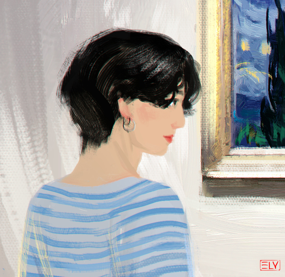 humanlouvreart's tweet photo. he is looking at art 
#vante #taekookinNY https://t.co/YR8Z6YXy35