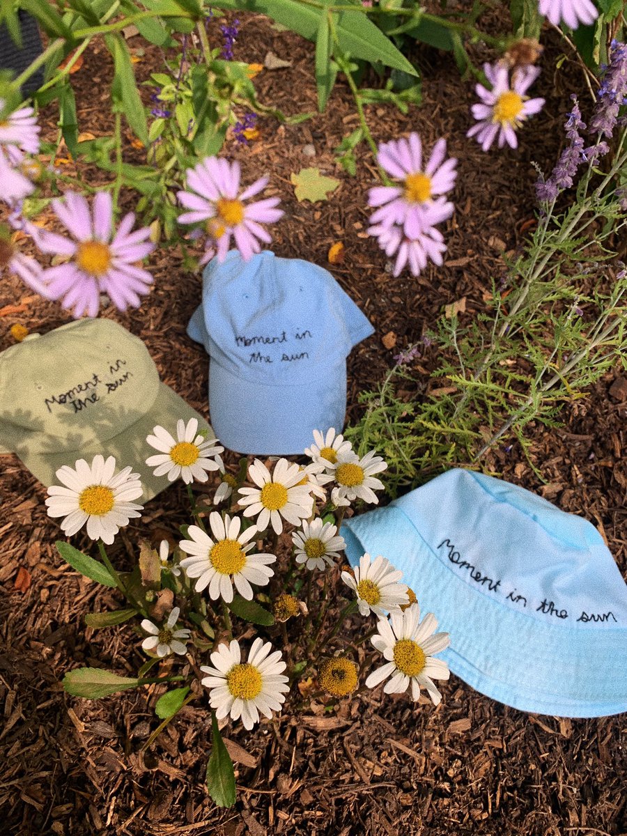GIVEAWAY! Step outside & record ur moment in the sun. Share to Tiktok or IG Reels using the official audio. Tag us and #MomentintheSun in ur post to enter to win an up-cycled, hand embroidered piece by @mirandaakiv. Picking our favorite 5 'moments' on 9/28 at 1 PM EST
