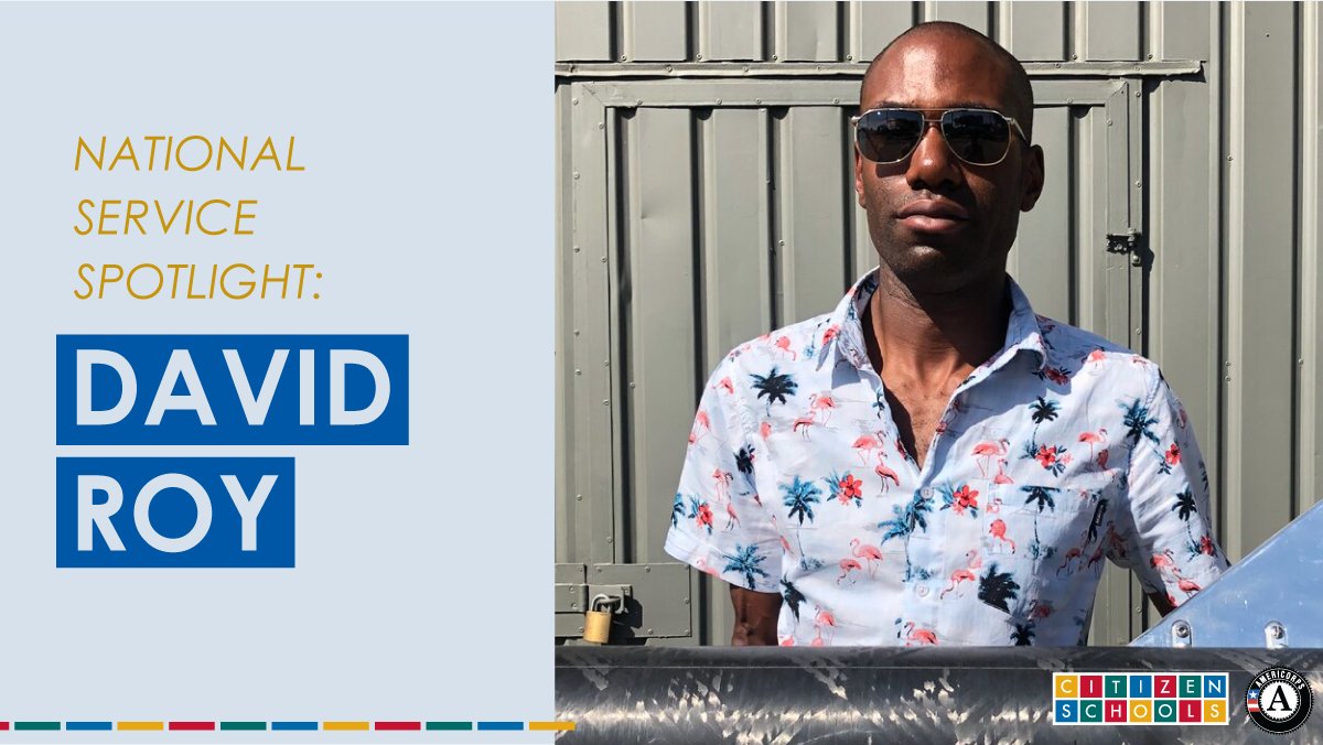 cschools's tweet image. ⭐️ Maker sure to go over to our Instagram (instagram.com/citizenschools) to learn more about today’s #CSStaffSpotlight, @AmeriCorps #MakerFellow at @columbiaspace, David Roy!