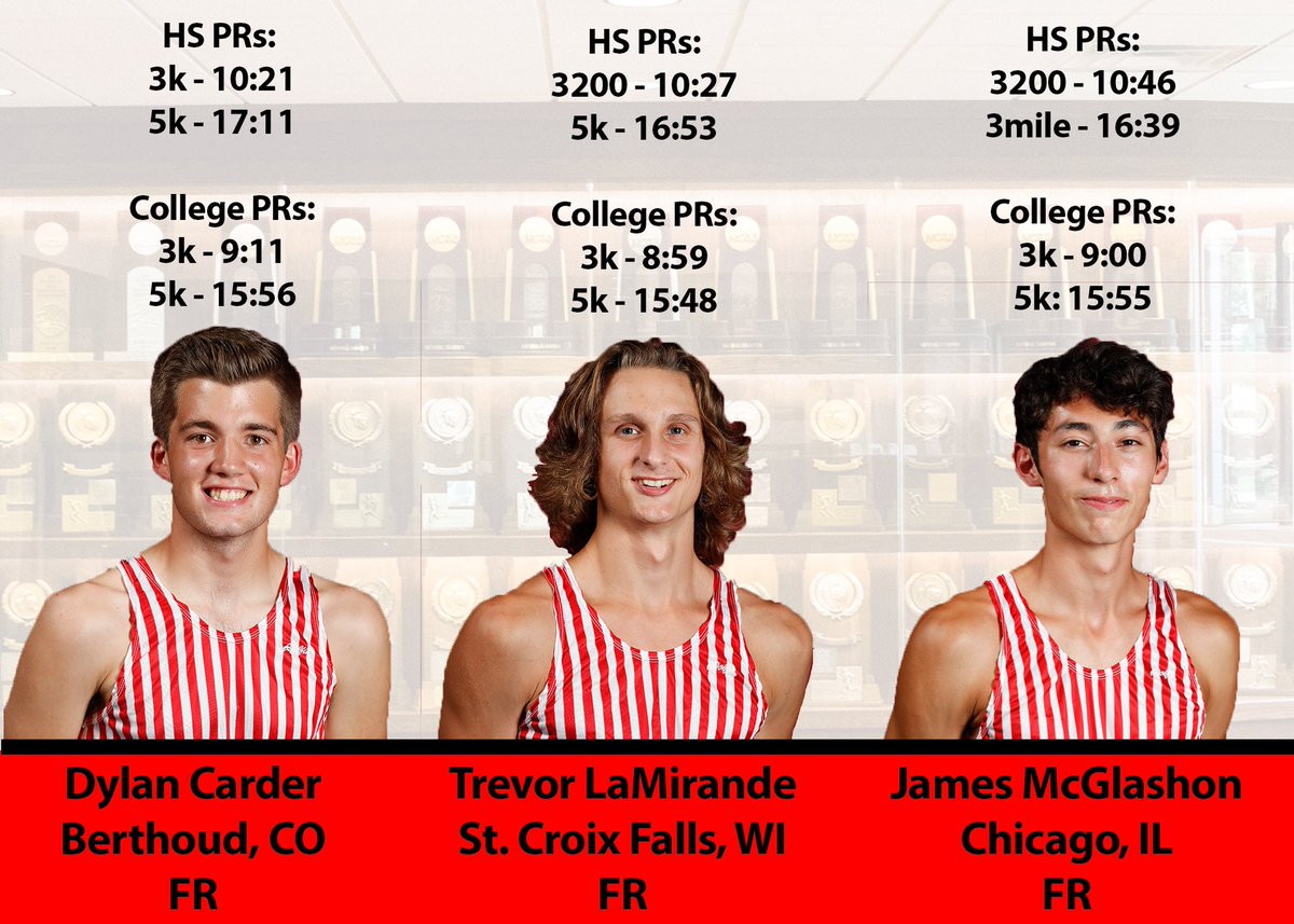 NCCMensXCTF's tweet photo. These freshmen have fully embraced our team philosophy of “Run for Fun and Personal Bests”. Barely a month with the program and already posting huge PRs in our timed efforts! https://t.co/qFtzknzPIA