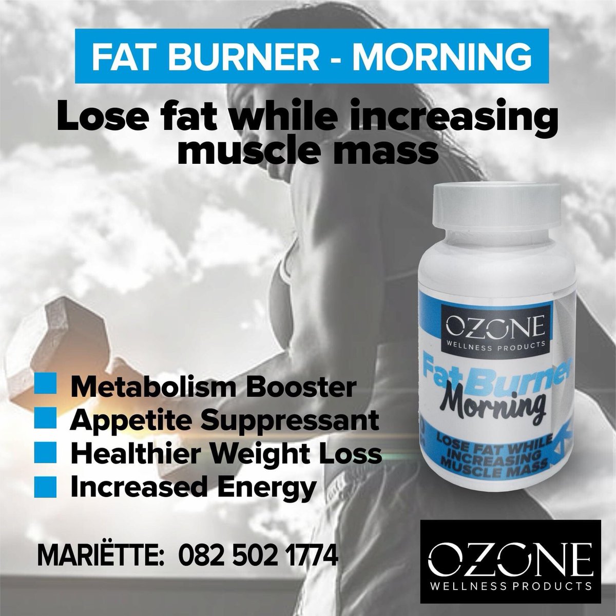 OzoneWellness1's tweet photo. **Increase your metabolism and burn fat as fuel.**

Introducing #OzoneWelness’s  #FATBURNERMORNING

This fat burner supplement is a natural weight loss, flat tummy fat burner, formulated with the most effective ingredients in aiding weight loss for women. https://t.co/r5Fl81WaWz