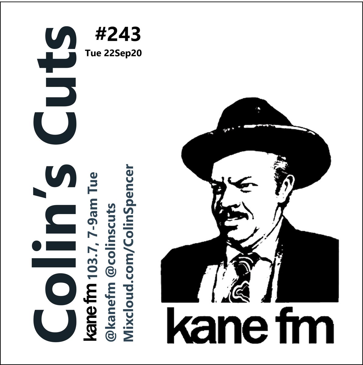 ColinsCuts's tweet photo. Top-drawer tracks by
#AnalogueElectronicWhatever
#BlackNeedleNoise With #PIG
#Caboan
#JuliaBondar
#Microvolt
#MoodTæg
and #TheRecordingAngel
on
#ColinsCuts #243
@KaneFM
7-9am (the morning! UK times)
Tue 22Sep20
Catch-up #240 including #PowerOfPresence
▶️https://t.co/vm6YpZFBX3 https://t.co/30FTL0hhC9